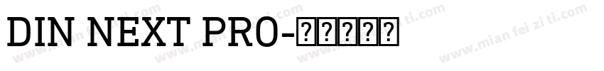 DIN NEXT PRO字体转换